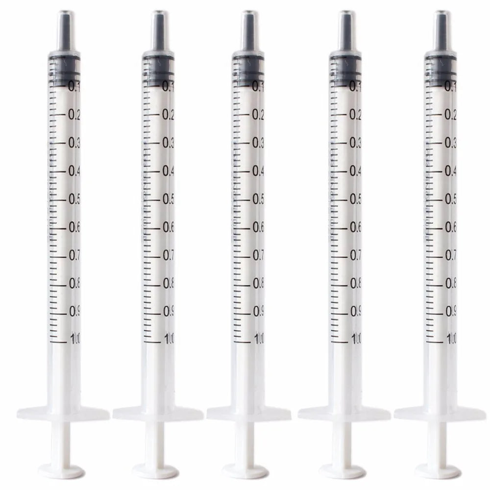 Plastic Syringe 1ml 3ml 5ml 10ml 20ml 30ml 50ml 100ml Syringes Without Needles For industrial Or Lab , Non-Sterile