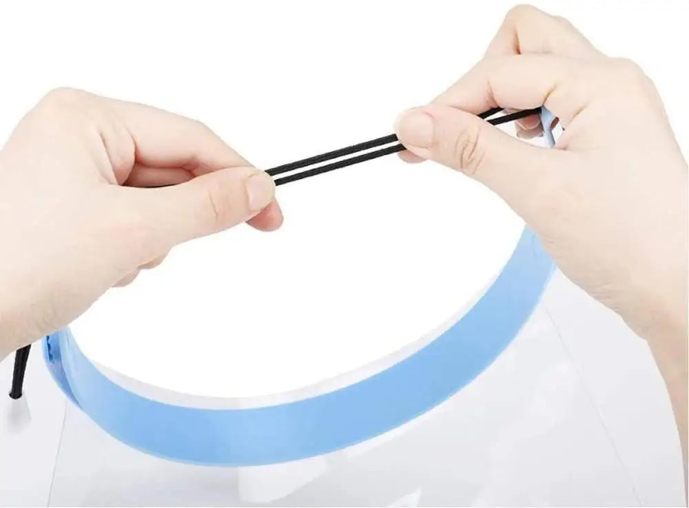 Dental Protective Face Shield 10/5Pcs Detachable Face Shield 1 shelf Anti-Fog Dustproof Replacement Mask