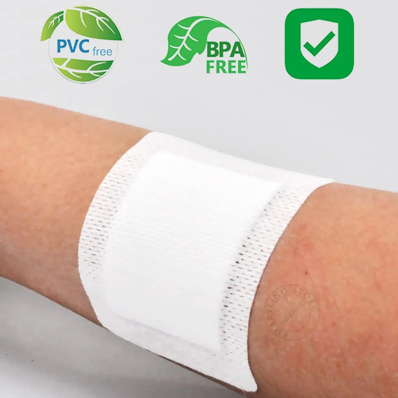 Large Size Medical Band-Aids First Aid Adhesive Hemostasis Plaster Disposable Non-Woven Wound Care Accessories Gauze Bandages