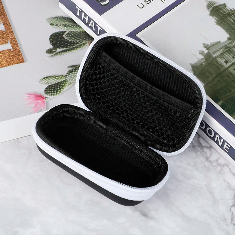 Pulse Oximeter Monitor Finger Pulse Oxymeter Digital Oxygen Meter Zipper Bag