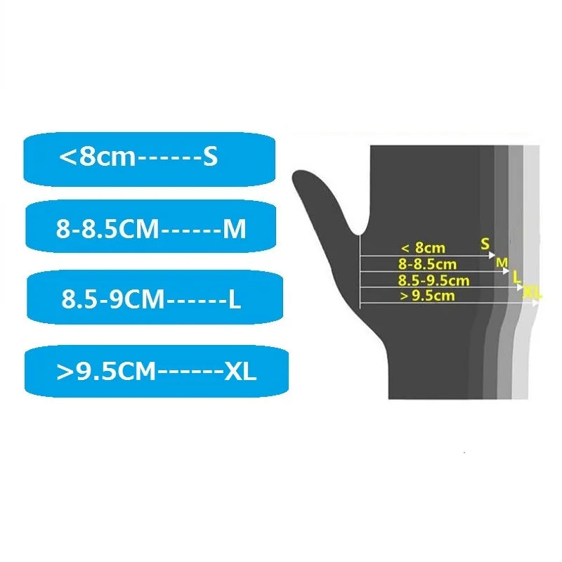 Universal Latex Gloves Disposable White Non-Slip Acid Laboratory Rubber Latex Gloves Household Cleaning Disposable 100/50/30PCS