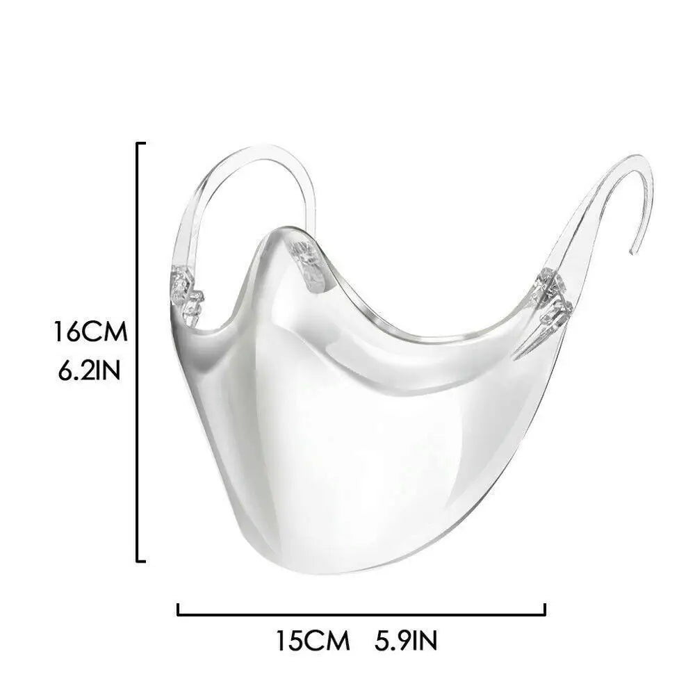 Durable Face Shield, Reusable, Clear, Bandage, Protective, Outdoor, Shield, Fast Delivery, Anti-fog PC Plastic Mask, Anti-splash