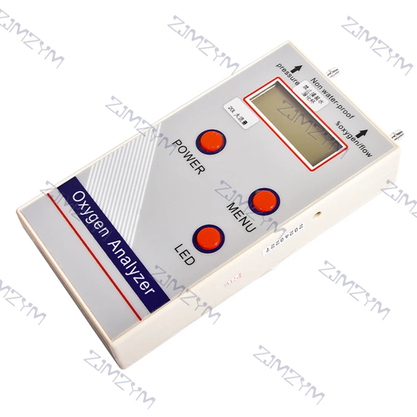 Oxygen Analyzer Professional Portable O2 Oxygen Concentration Meter Detector Flow Pressure detection meter gas detector