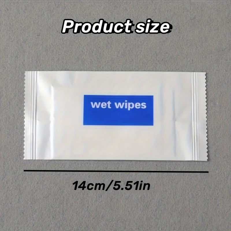 10-Pack, Disposable Cleaning Wipes, Small Pack of Wet Wipes, Universal Paper Towels for Restaurants and Hotels, Outdoor Cleaning Wipes