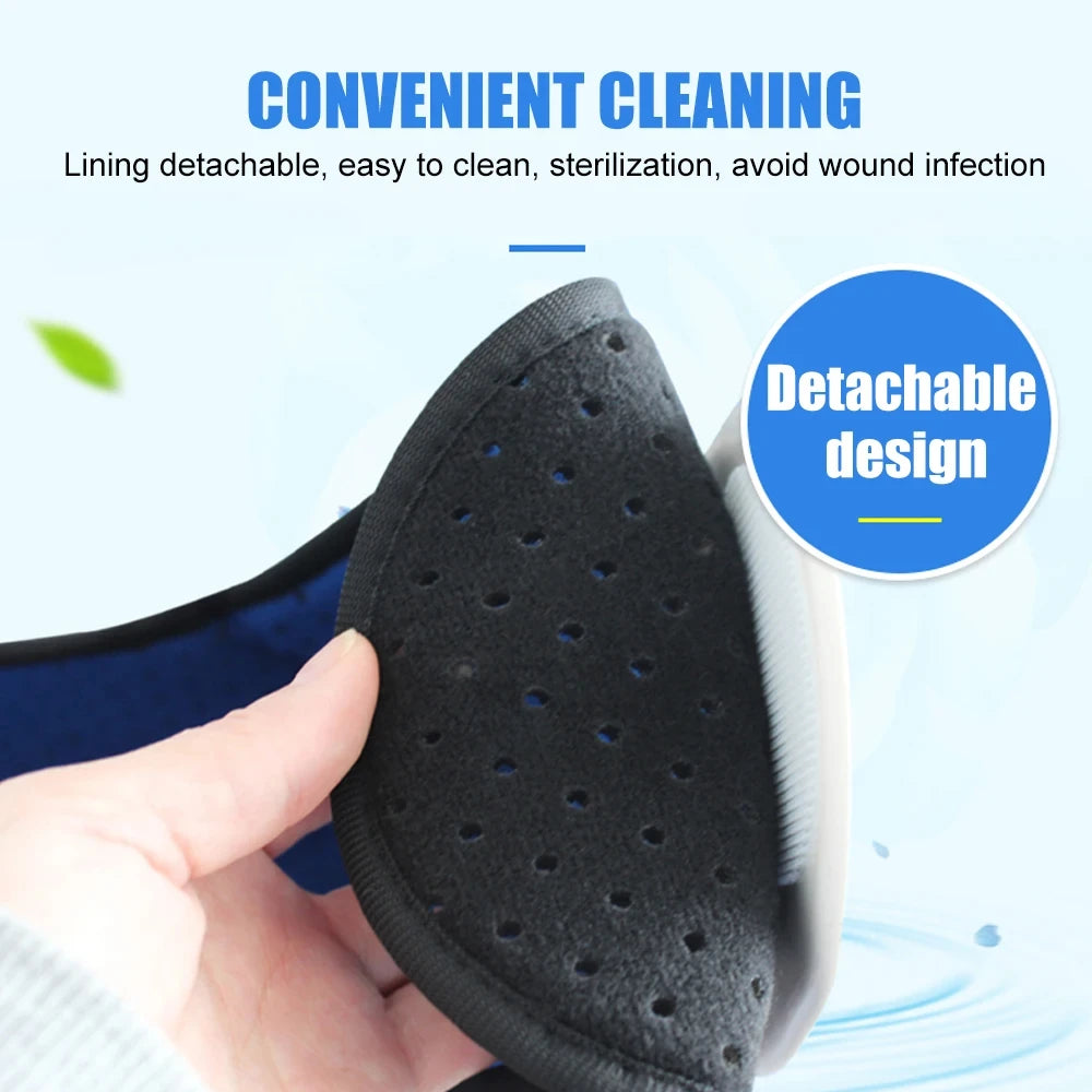 Ankle Foot Drop Brace Orthosis, Adjustable Splint for Ankle Support, Fits Both Feet, Achilles Tendon Stabilizer, 1PCS M/L Size