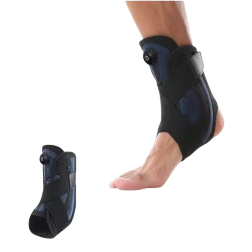 Adjustable Knob Ankle Support Brace Pressurized Support Anti-Break Sport Ankle Protectors Elastic Fit Fixed Ankles Stabilizers