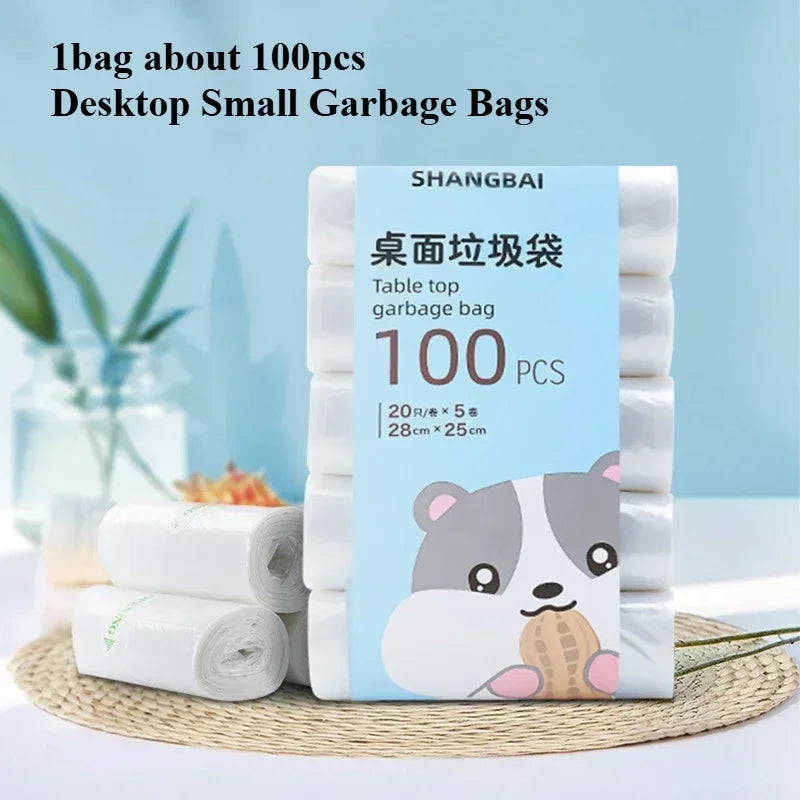 Space-Saving Quiet-Close Trash Can - 3/5L, Eco-Friendly Sealed Bin for Kitchen & Office, No Electricity Needed