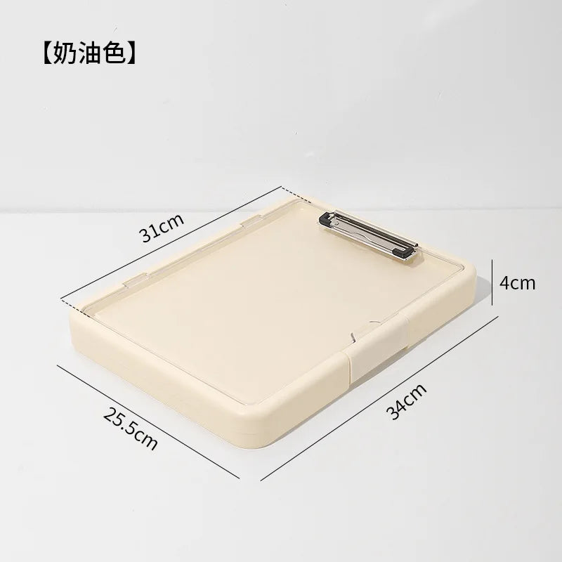 Multi-functional A4 Student Folder Exam Pad Test Paper Storage and Organization Board Office File Folder Dedicated for Archives