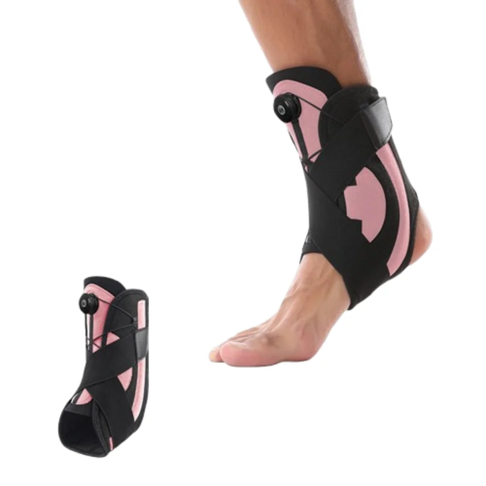Adjustable Knob Ankle Support Brace Pressurized Support Anti-Break Sport Ankle Protectors Elastic Fit Fixed Ankles Stabilizers
