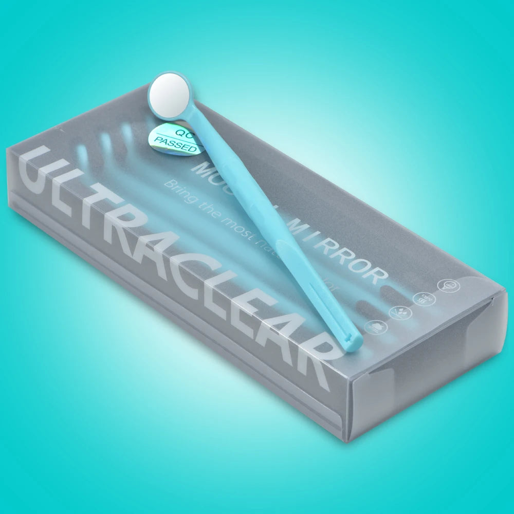 5 PCS Dental Mirror Anti-fog High Definition Oral Mirror for Teeth Examination Single Sided and Double Sided Mirror 18 22 24mm