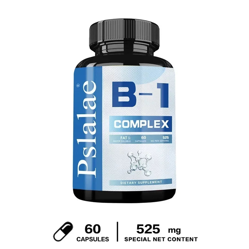 Vitamin B1 Complex - Improves Energy Levels, Boosts Metabolism, Support Digestive System, Bone and Joint, Immune System