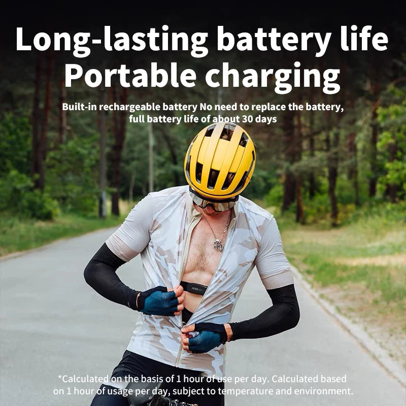 XOSS X2 Pro Wireless Health Fitness Smart Bicycle IPX7 Waterproof Sensor Chest Strap Heart Rate Sensor Monitor Bluetooth ANT