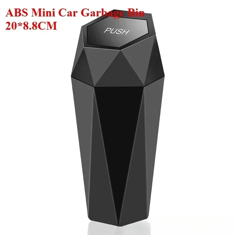 Space-Saving Quiet-Close Trash Can - 3/5L, Eco-Friendly Sealed Bin for Kitchen & Office, No Electricity Needed