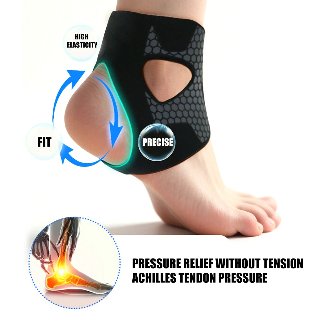 1PCS Ankle Sleeve Support Brace for Swelling Reduction, Stabilizing, Pain Relief, Sprains, Strains, Sore Joint, Arthritis
