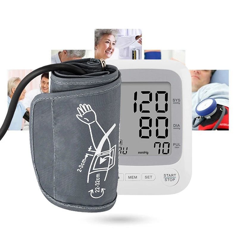 1Pcs Professional Portable 22-32 CM Arm Cuff For Sphygmomanometer Digital Blood Pressure Monitor Cuff