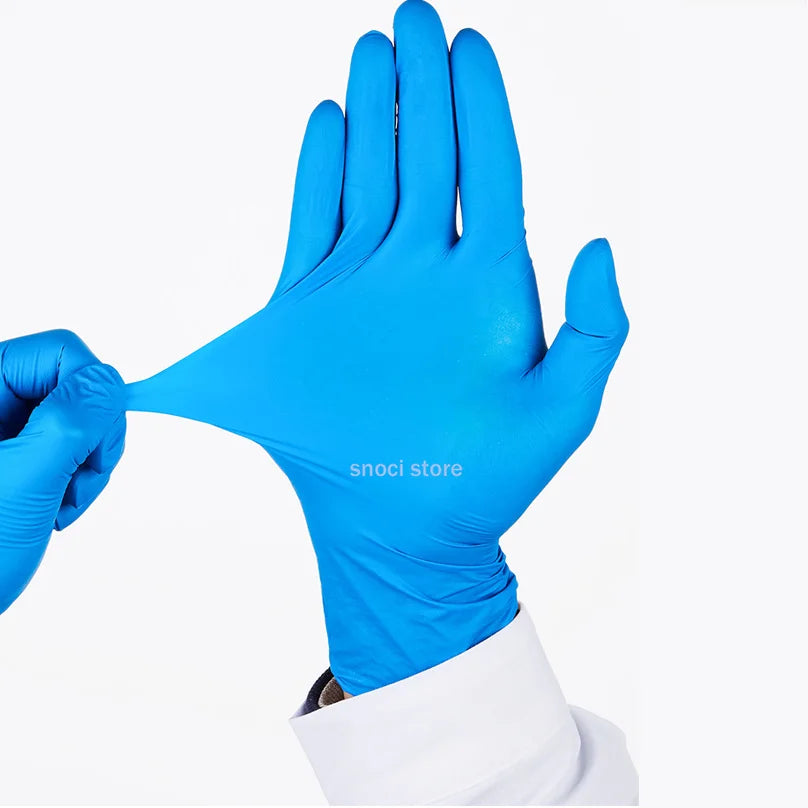 Lab gloves chemical nitrile gloves acid and alkali resistant rubber latex waterproof disposable 10/20/50/100Pcs