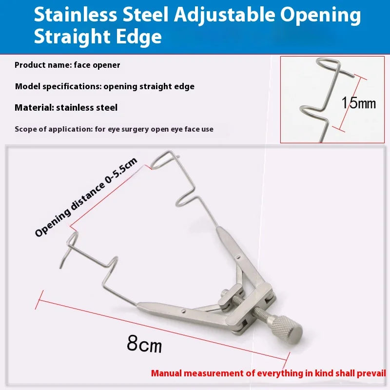 Ophthalmic Speculums Lieberman Solid Eye Speculums Titanium Stainless Eyelid Tool Ophthalmic Instrument