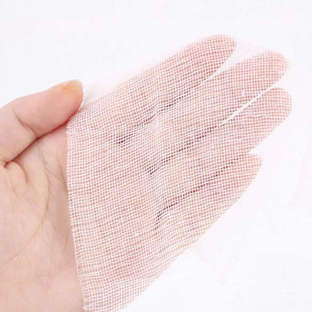 100pcs/10bags Sterile Medical Gauze Block Combat Hemostatic Wound Dressing Sterile Medical Gauze Pad Wound Care Supply