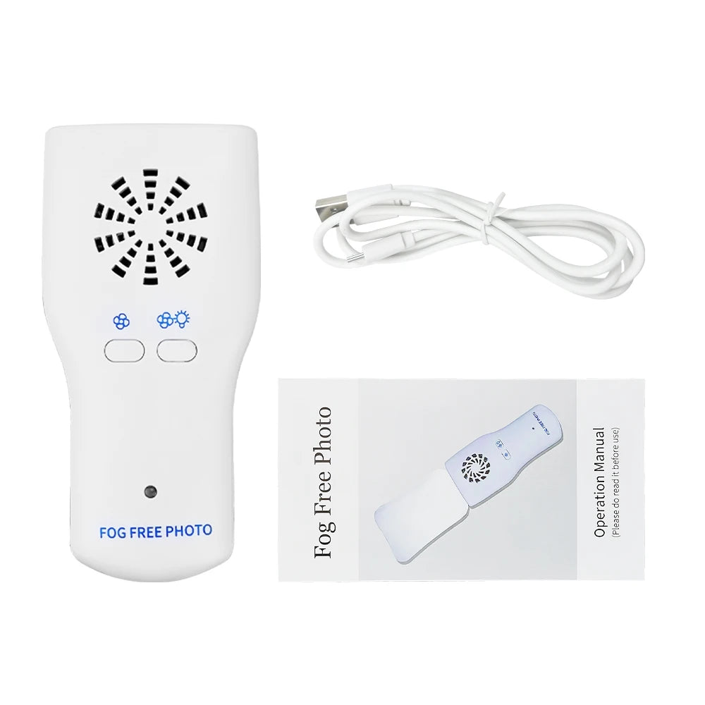 Dental Anti-fog LED Fog Free Photo Mirror Intraoral Photography Orthodontic Reflector Buccal Occlusal Lingual Oral Dentist Suppl