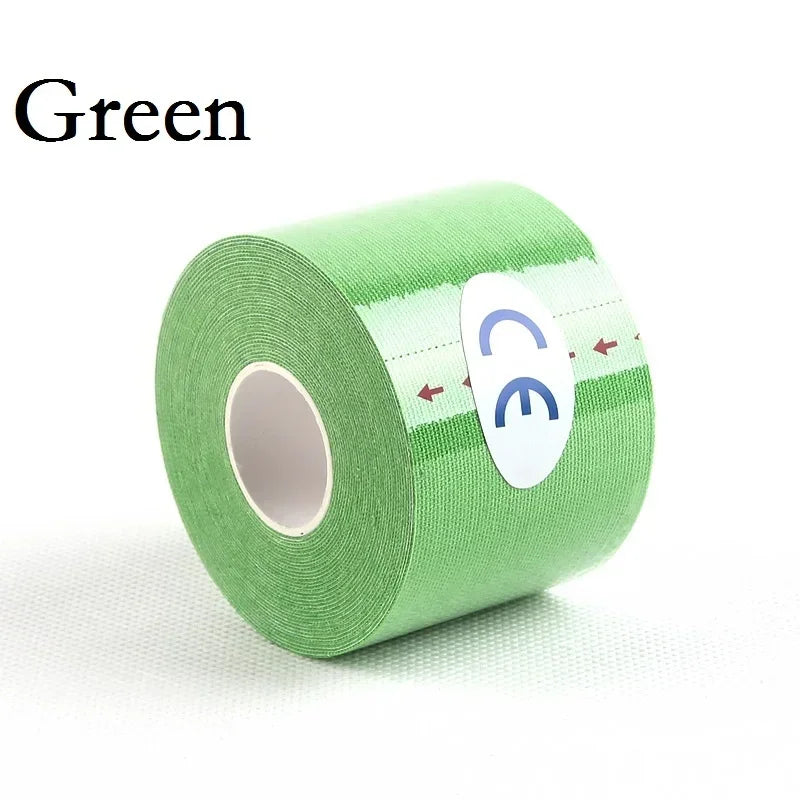 Elastic Adhesive Tape Sports Muscle Tape Bandage Care Kinesiology First Aid Tape Muscle Injury Relieve Knee Muscle Pain Support