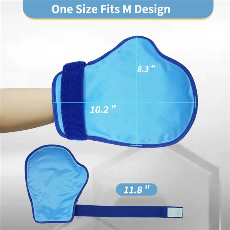 Hand Ice Pack Gloves 2 Pack Full Cold Therapy For Pain Relief, Gel For Chemotherapy Neuropathy