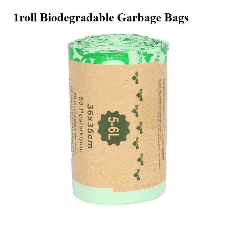 Space-Saving Quiet-Close Trash Can - 3/5L, Eco-Friendly Sealed Bin for Kitchen & Office, No Electricity Needed