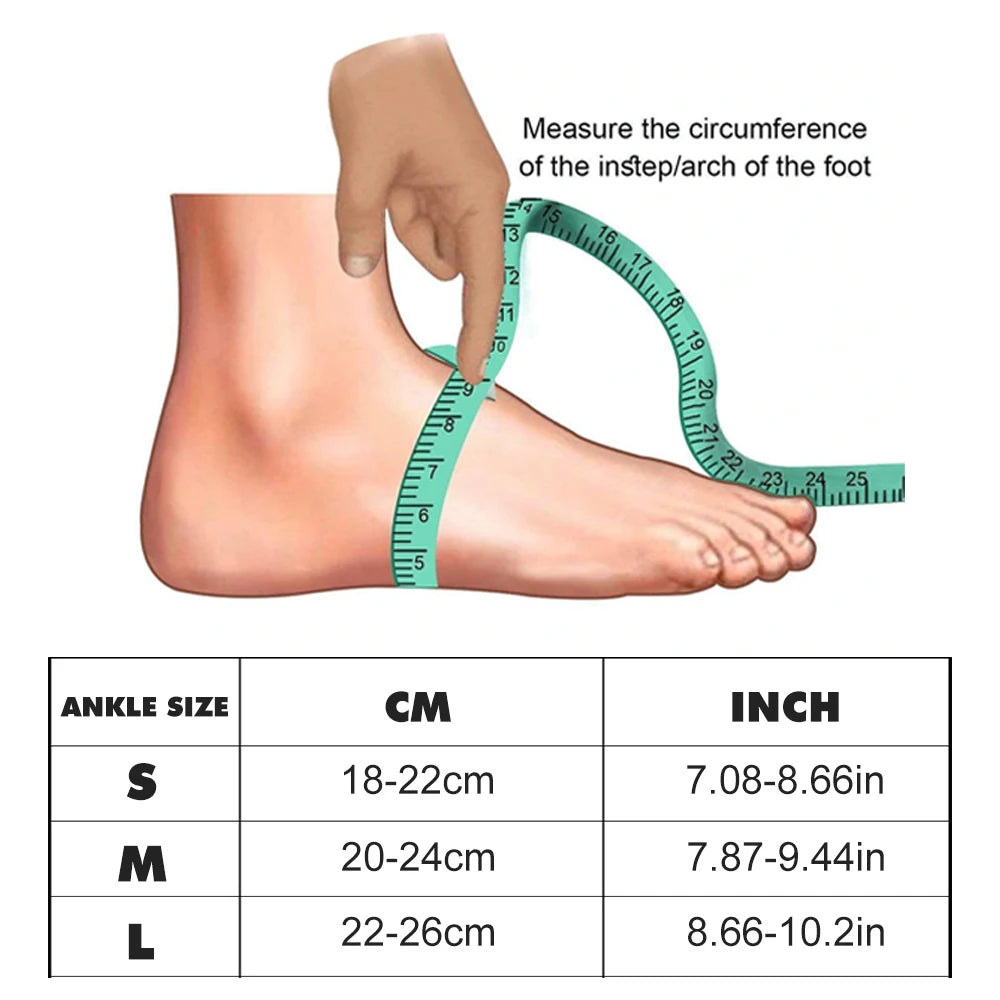 1PCS Ankle Sleeve Support Brace for Swelling Reduction, Stabilizing, Pain Relief, Sprains, Strains, Sore Joint, Arthritis