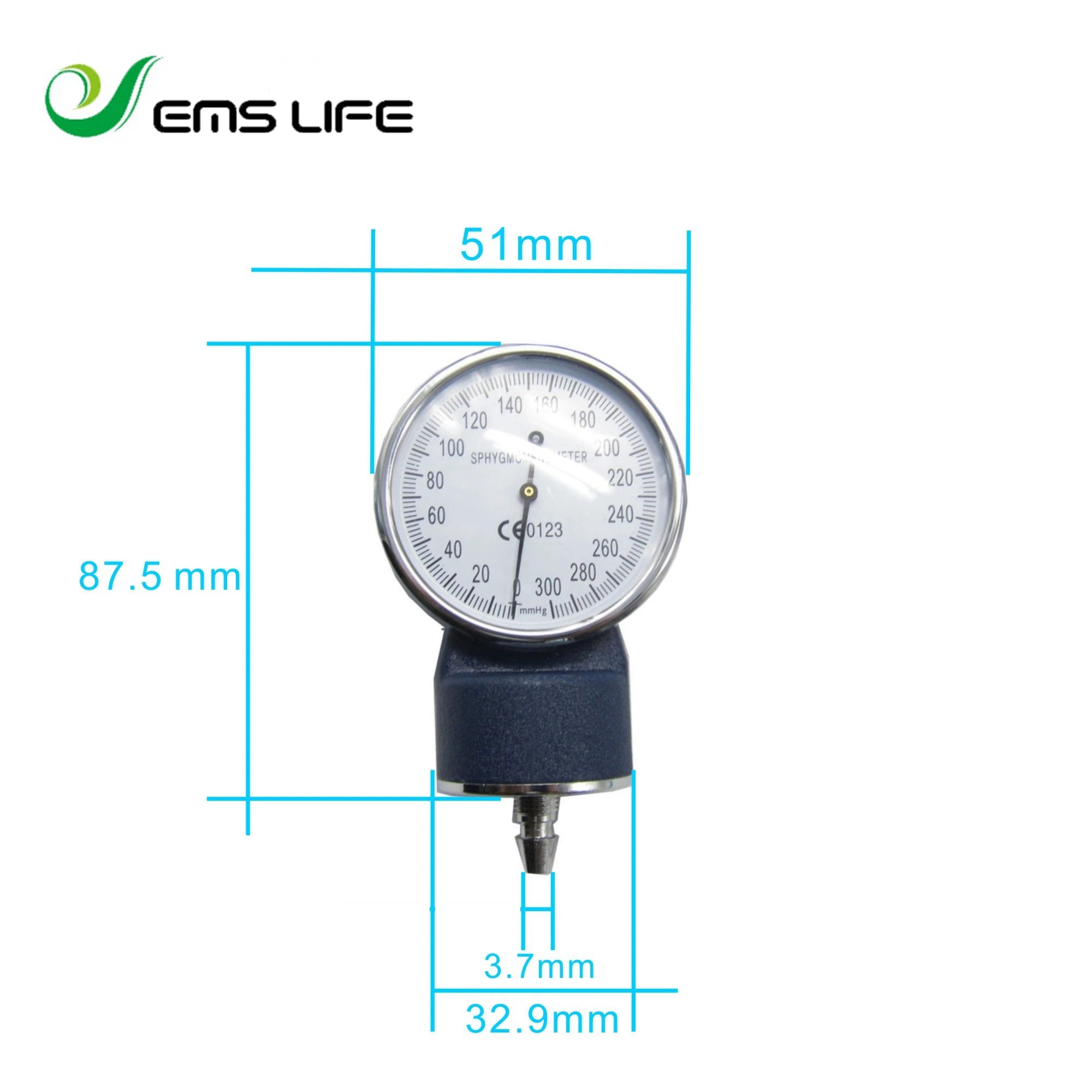 Handheld blood pressure cuff  handheld meter head handheld NIBP CUFF monitor with extension tube