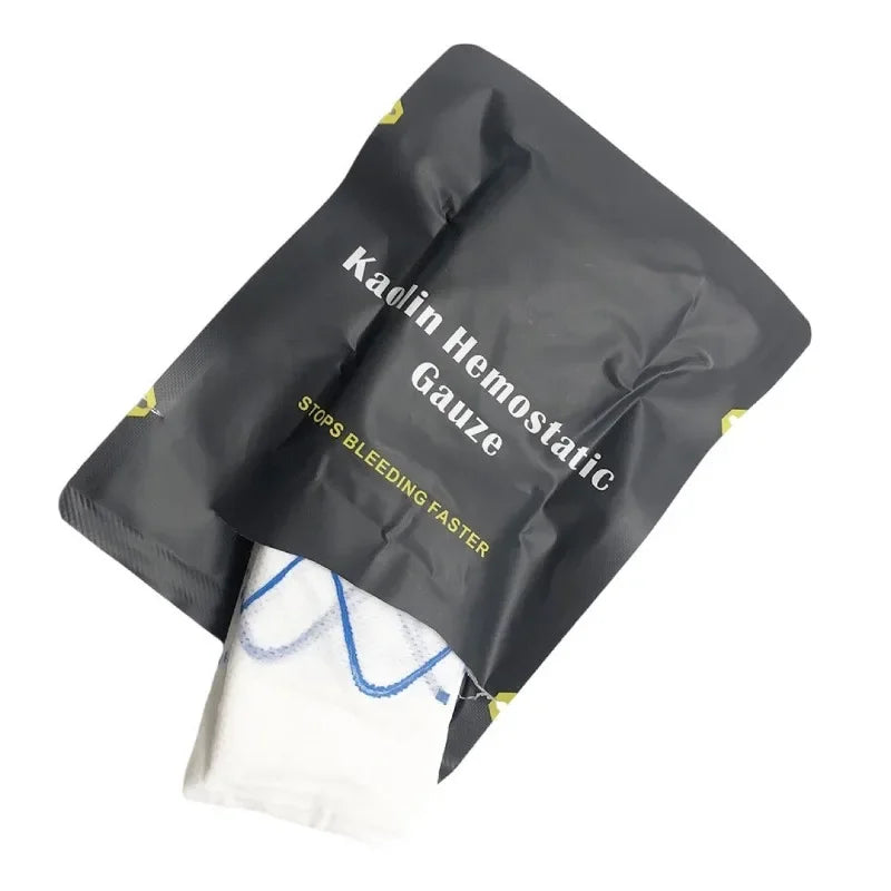 Medical Large Gauze Block Burn Sterile Degreased Gauze Piece Sterilized Gauze Compressed Hemostatic Gauze Bandage Emergency