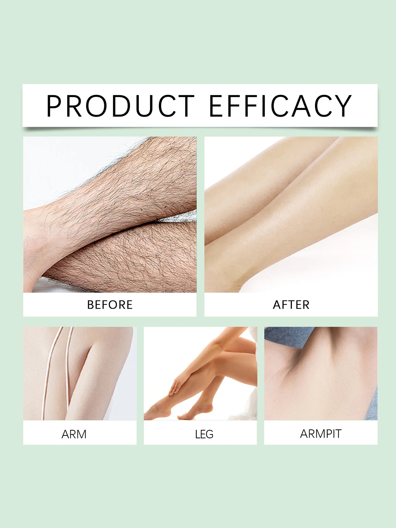 1 Box Contains 20 Facial and Body Wax Strips* 5 Cleansing Wipes for Painless Hair Removal