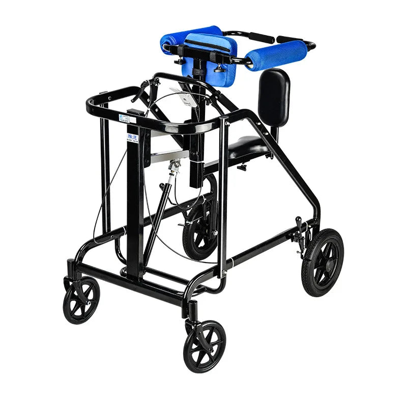 Adjustable Gait Trainer Walker Homecare And Hospital Rehabilitation Equipment For Disabled Kids Elderly Standing Walking Aid