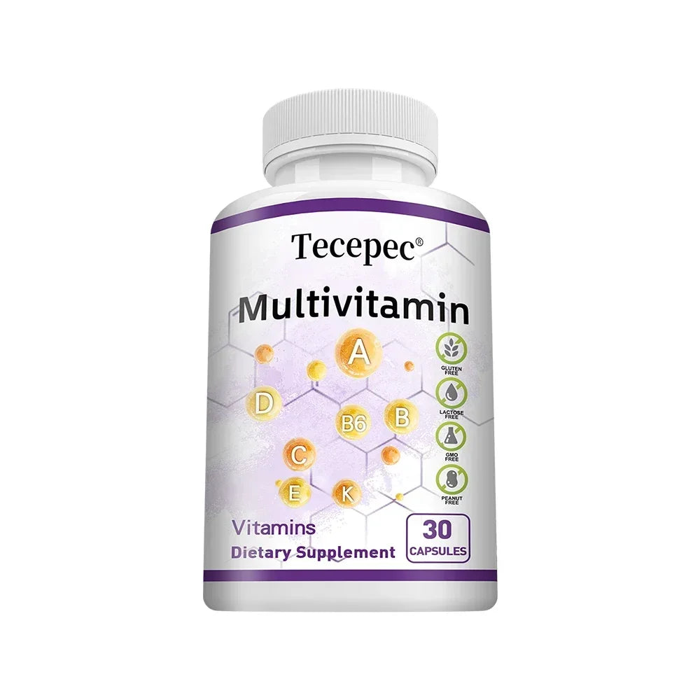Multivitamins and Minerals - Powerful Antioxidants, Improves Digestion, Boosts Immune Function, and Boosts Energy Levels