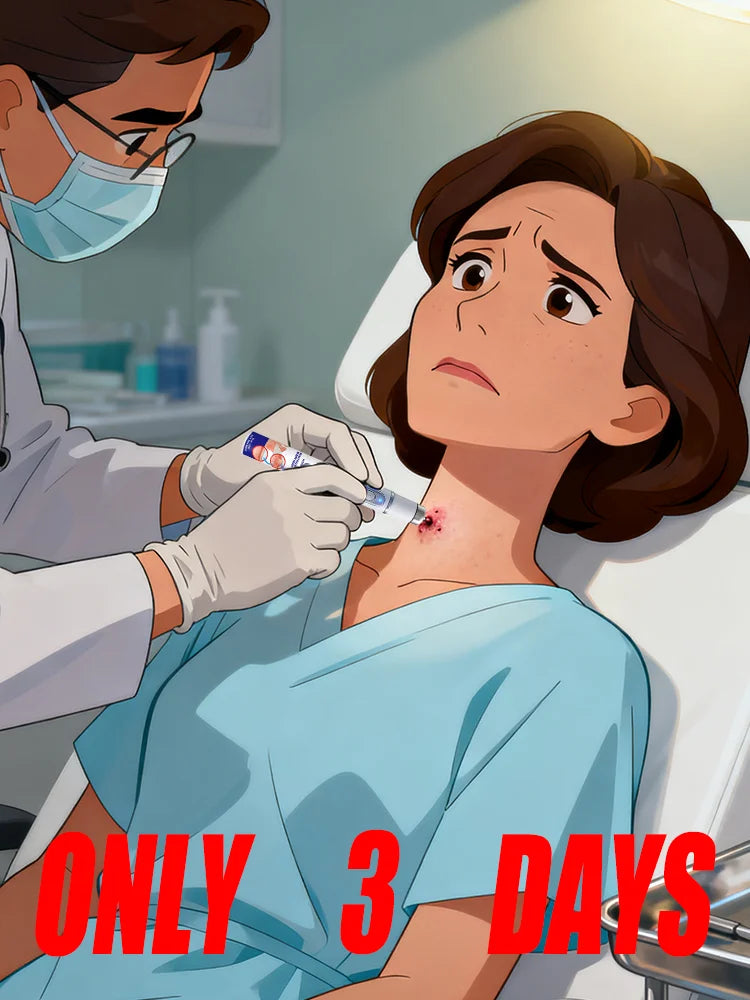 Home Wart Removal Kit - Safe and Harmless - Blue Light Therapy - Combo Pack Offer