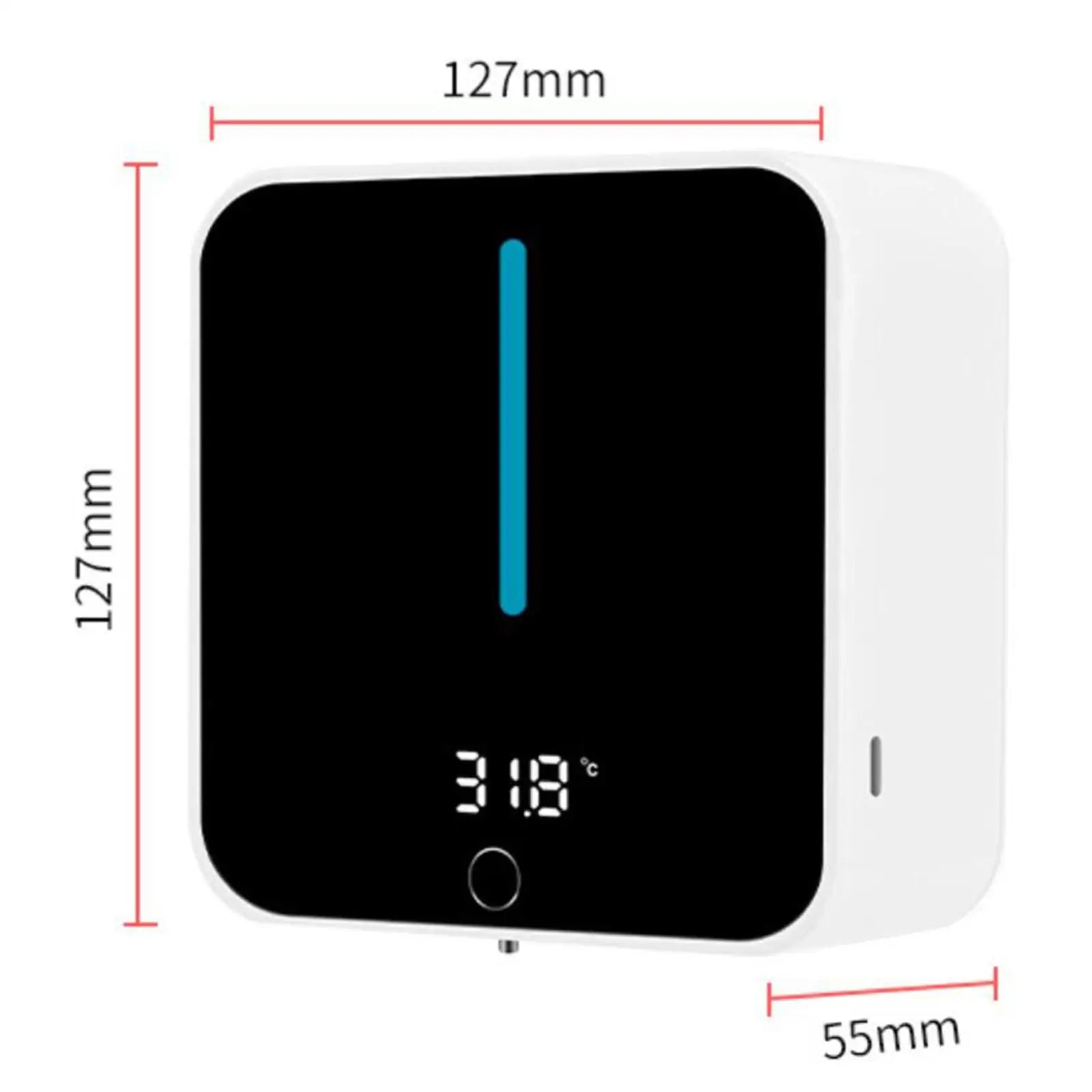 400ML Foaming Dispenser Disinfection Machine with Thermometer for