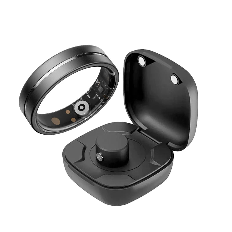 Smart Health Ring Comprehensive Monitoring Elegant Design Multi-Functional Sports Tracker IP68 Waterproof Rings for Women Men