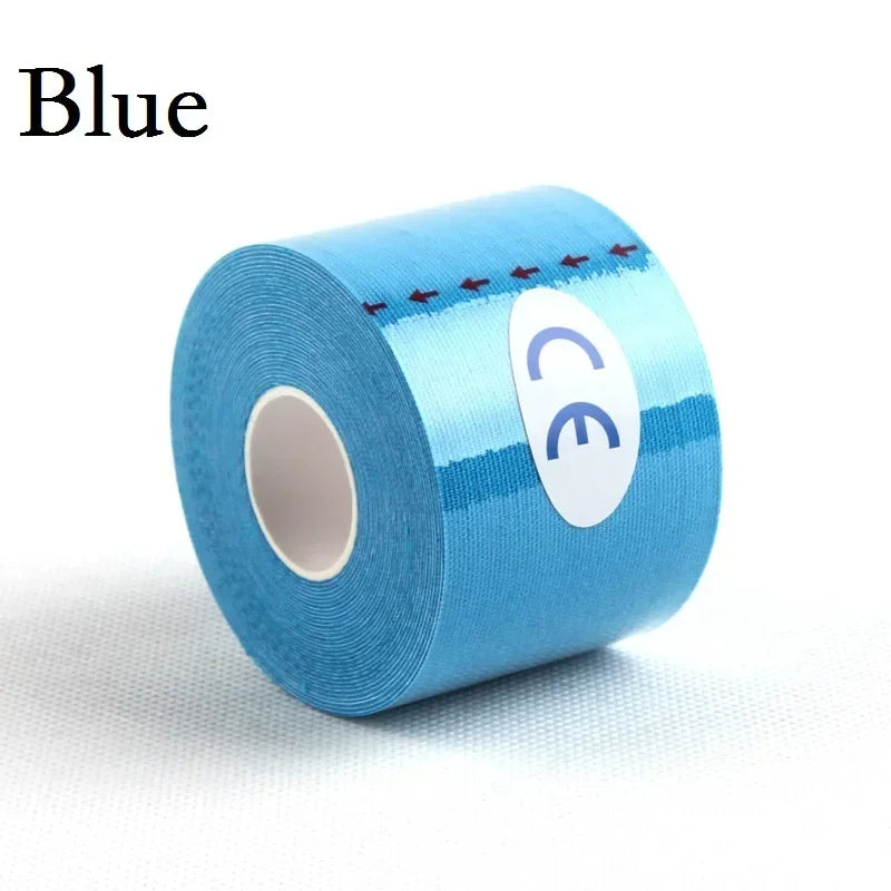 Elastic Adhesive Tape Sports Muscle Tape Bandage Care Kinesiology First Aid Tape Muscle Injury Relieve Knee Muscle Pain Support
