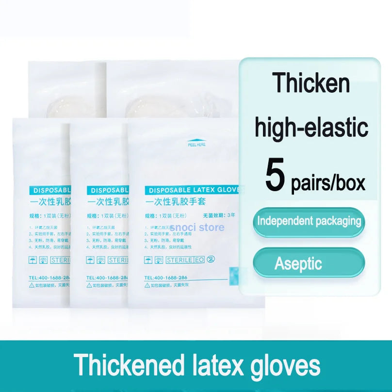 Lab gloves chemical nitrile gloves acid and alkali resistant rubber latex waterproof disposable 10/20/50/100Pcs