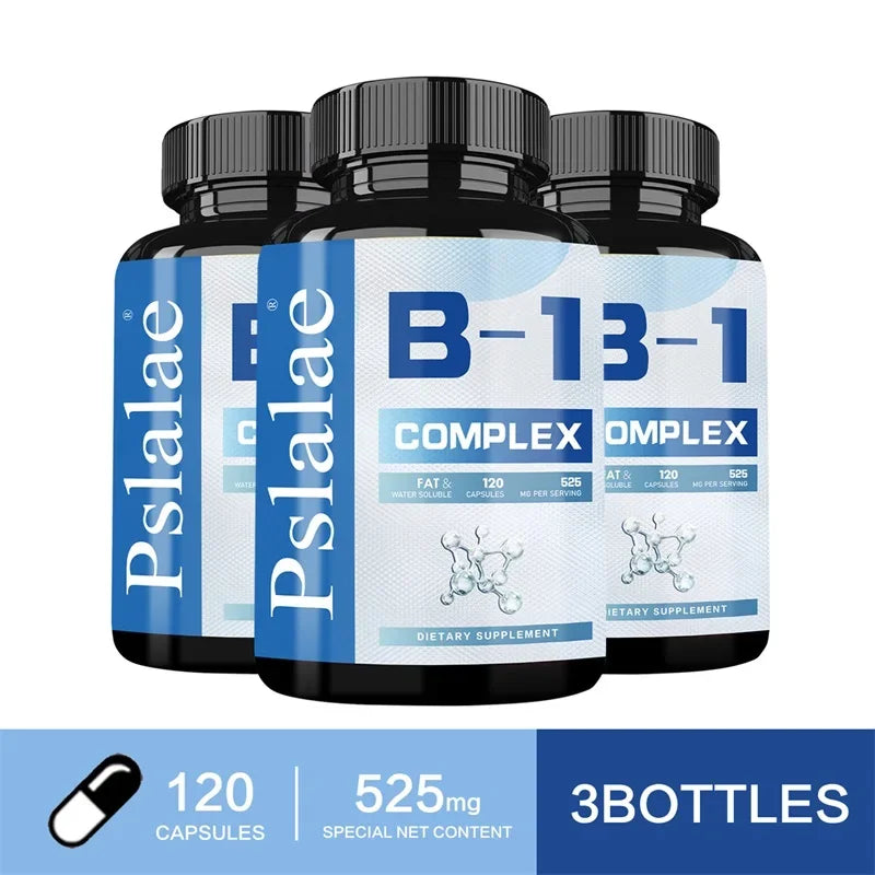 Vitamin B1 Complex - Improves Energy Levels, Boosts Metabolism, and Supports Nervous System HealthCapsule