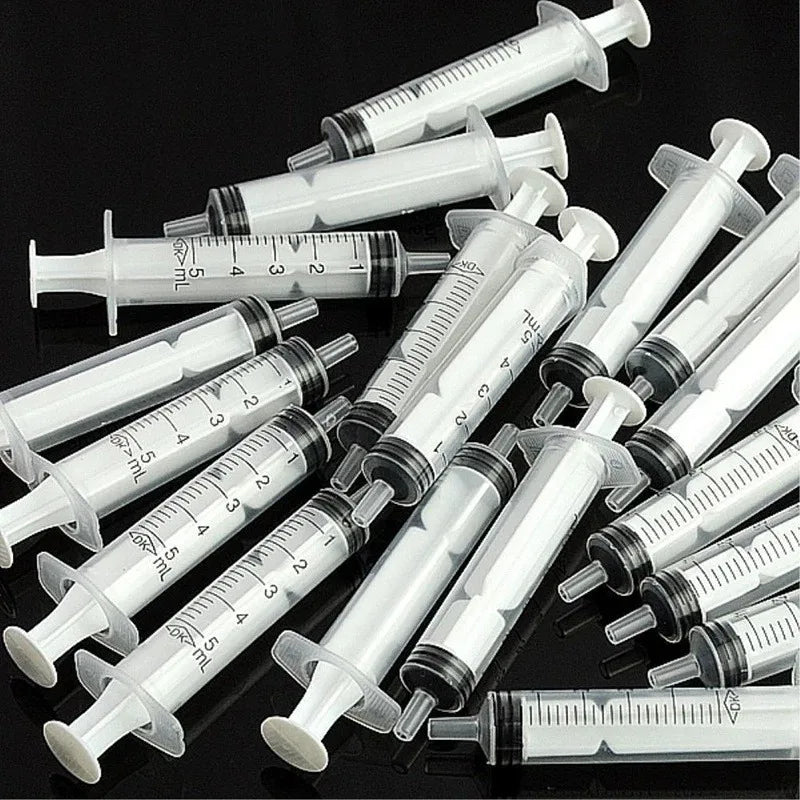 1ml-10ml Plastic Bulk Needle-Free Disposable Syringes Syringes Without Needle Syringe Glue Pet Feeding Needle Kitchen Tools