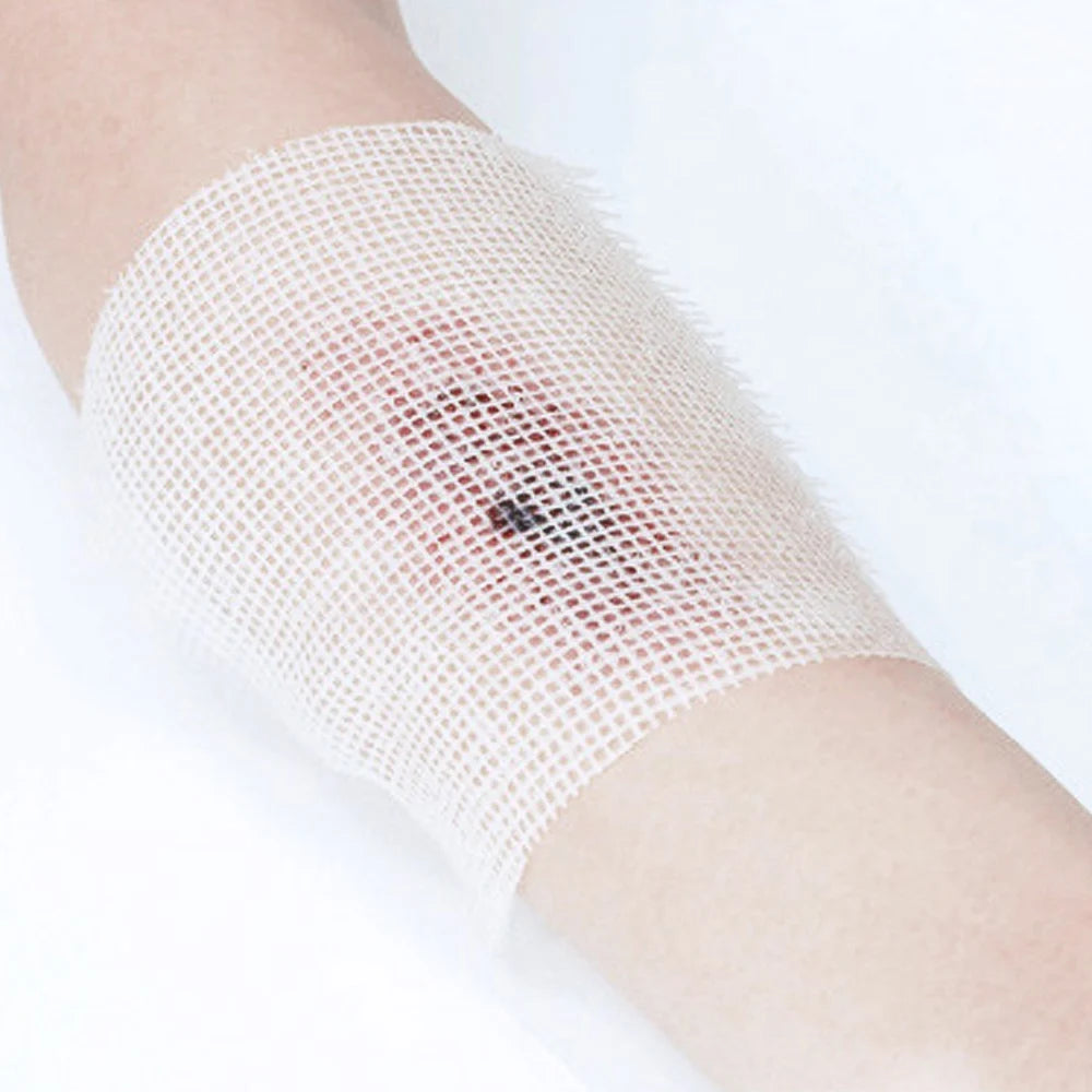 10Pcs Medical Petrolatum Gauze Sterilization Treatment Does Not Irritate Prevents Dry Skin And Promotes Wound Healing