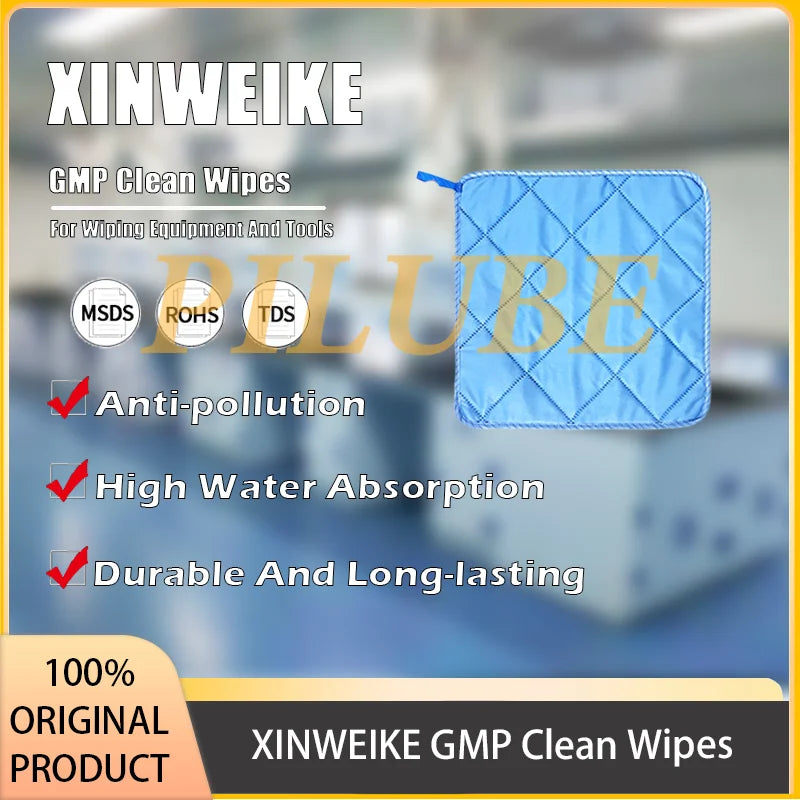 GMP Clean Wipes for Surface Cleaning and Maintenance in Laboratory and Industrial Applications Original Product