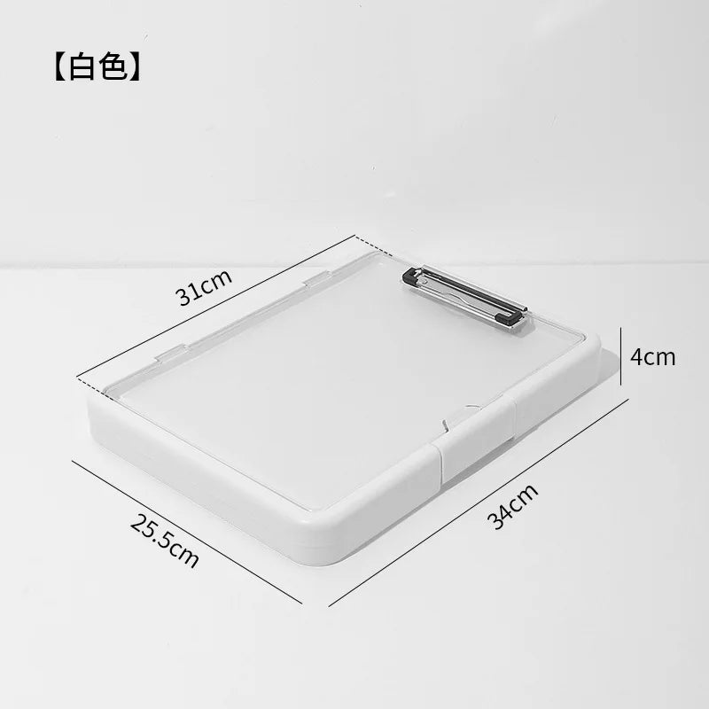 Multi-functional A4 Student Folder Exam Pad Test Paper Storage and Organization Board Office File Folder Dedicated for Archives