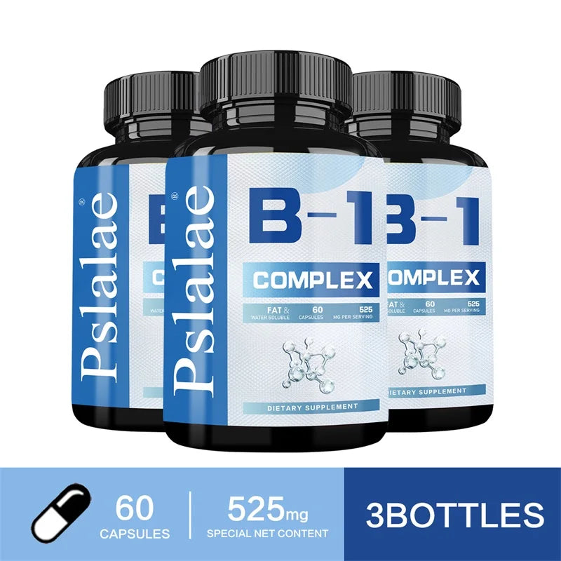 Vitamin B1 Complex - Improves Energy Levels, Boosts Metabolism, and Supports Nervous System Health