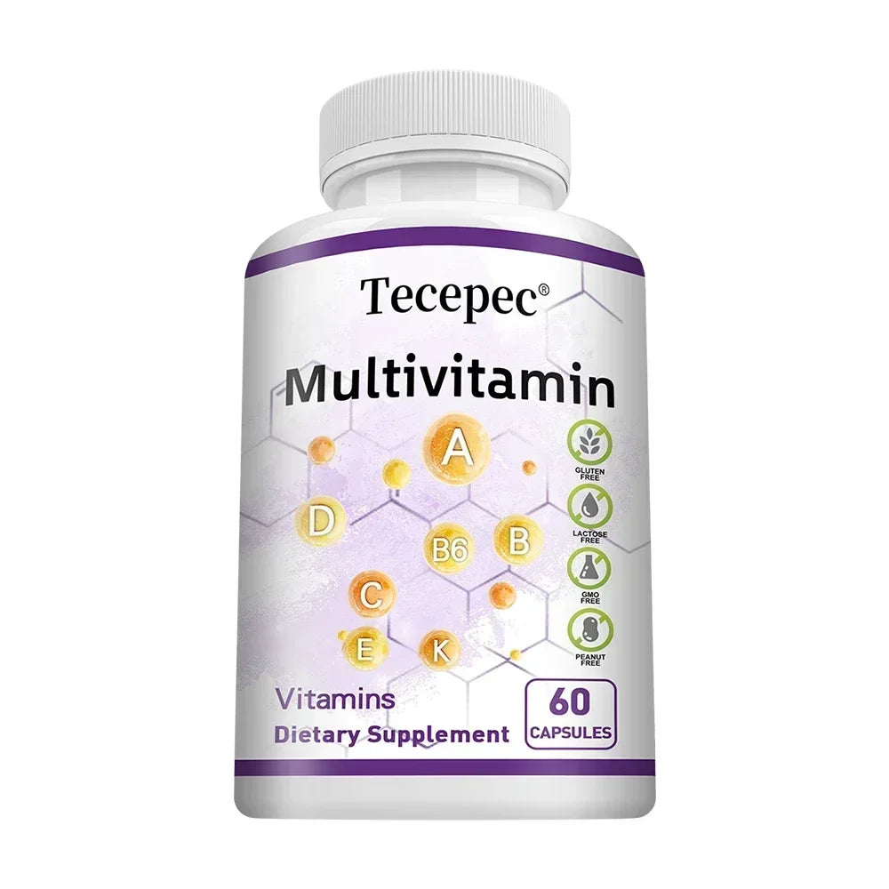 Multivitamins and Minerals - Powerful Antioxidants, Improves Digestion, Boosts Immune Function, and Boosts Energy Levels