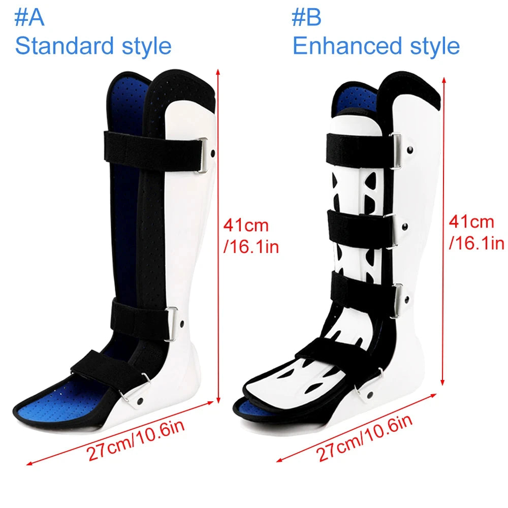 Ankle Foot Drop Brace Orthosis, Adjustable Splint for Ankle Support, Fits Both Feet, Achilles Tendon Stabilizer, 1PCS M/L Size