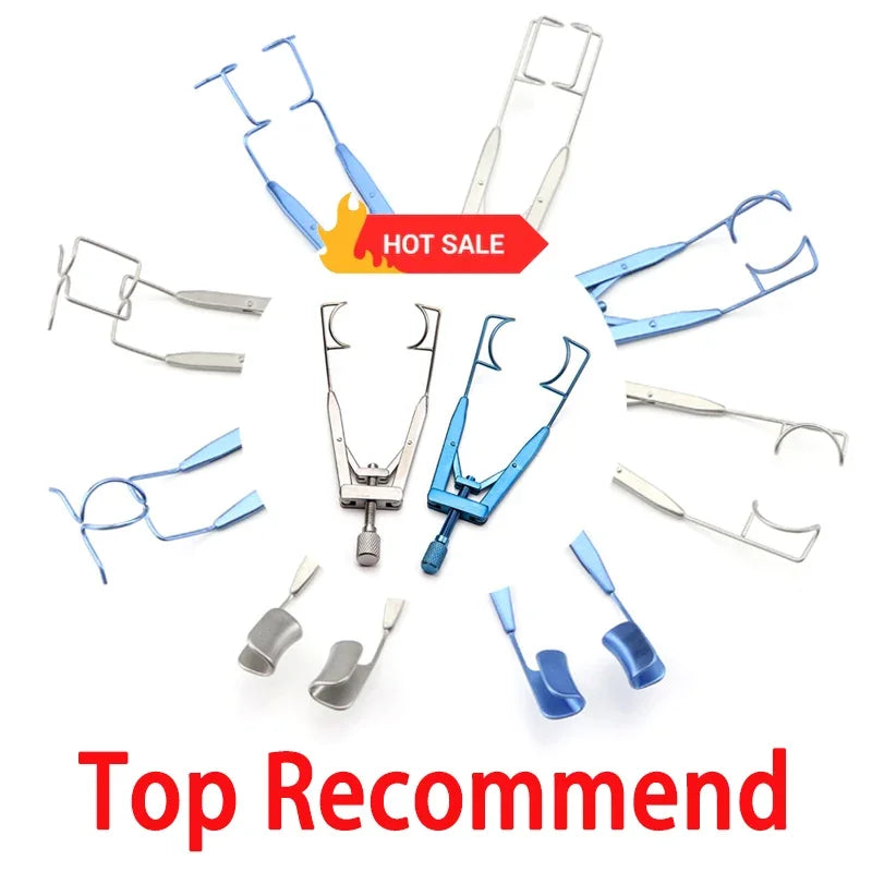 Blefaro Eye Speculums Lieberman Speculums Barraquer Adjustable Ophthalmic Speculums oftalmologia instrumentos Hi Eye
