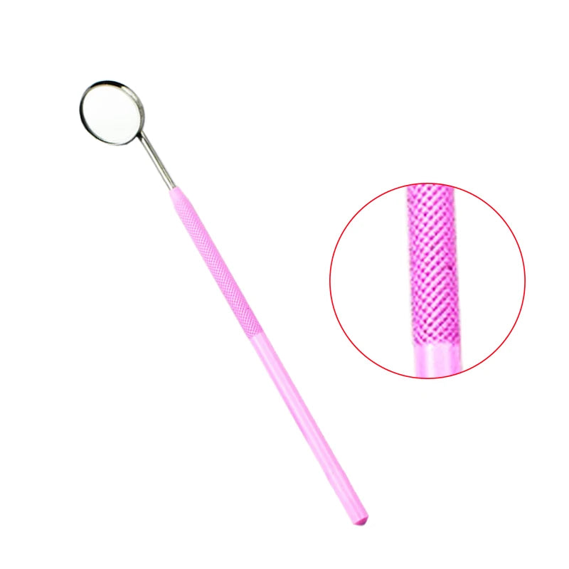 Dental Mouth Mirror Reflector Odontoscope Multifunction Checking Oral  Detachable Stainless Steel Handle 8 Colors