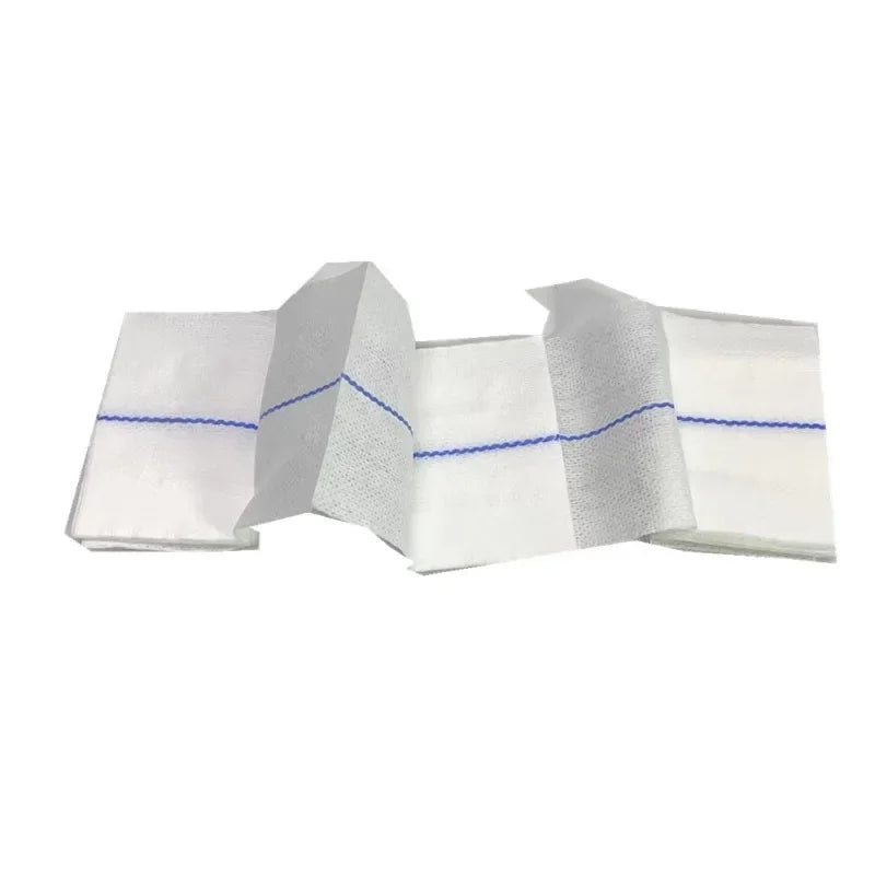 Medical Large Gauze Block Burn Sterile Degreased Gauze Piece Sterilized Gauze Compressed Hemostatic Gauze Bandage Emergency