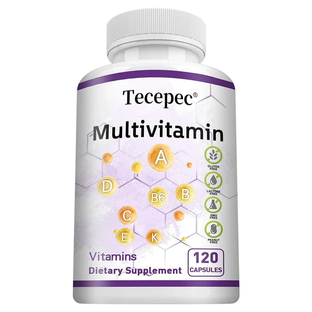 Multivitamins and Minerals - Powerful Antioxidants, Improves Digestion, Boosts Immune Function, and Boosts Energy Levels