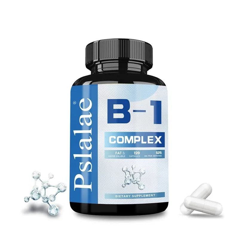 Vitamin B1 Complex - Improves Energy Levels, Boosts Metabolism, and Supports Nervous System HealthCapsule